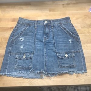 Juniors SO Denim Skirt